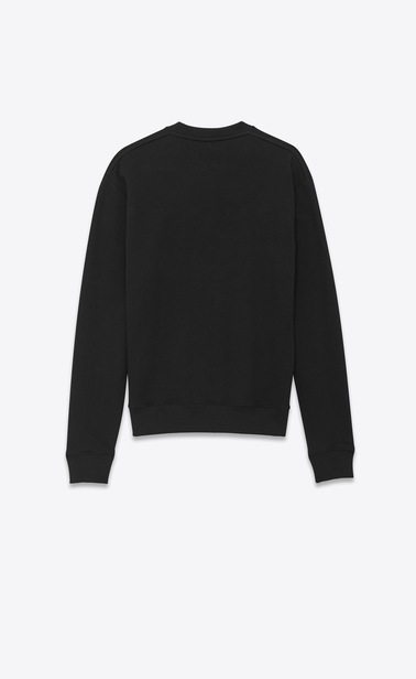 70's saint laurent logo sweatshirt